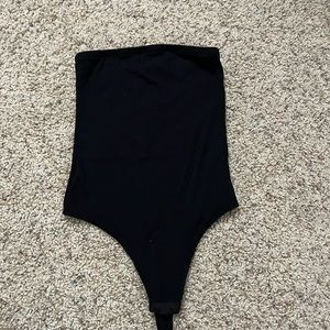 Brandy Melville Black Tube Top Bodysuit
